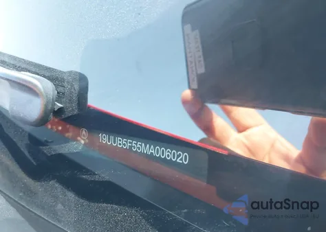 2021 Acura Tlx A-Spec Package z USA, uszkodzony, nr VIN 19UUB5F55MA006020